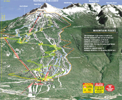 Revelstoke Mountain trail map