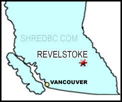 Revelstoke map