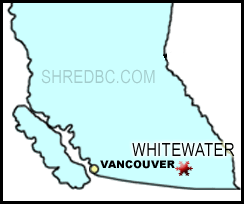 Whitewater map