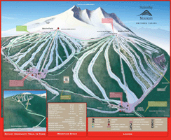 Hudson Bay Mountain trail map