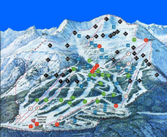 Marmot Basin trail map