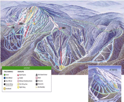 Silver Star Resort trail map