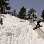 Alex Stathis hittin some of the rail setup